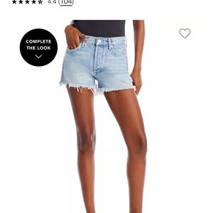 AGOLDE denim shorts